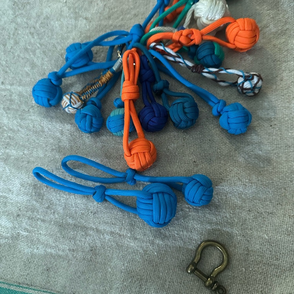 Freewith purchase! Handmade nautical paracord keychains. Best offer for group
